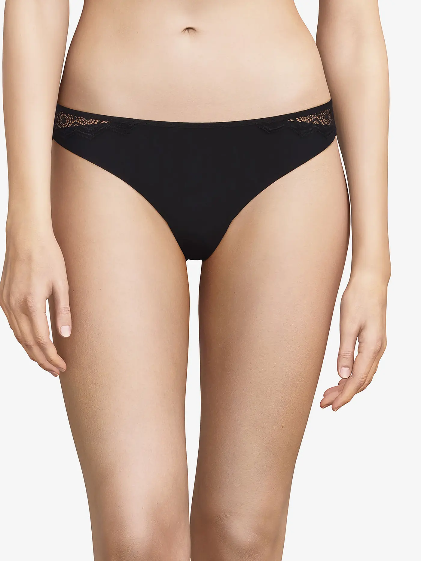 PASSIONATA | String GEORGIA tannin | schwarz